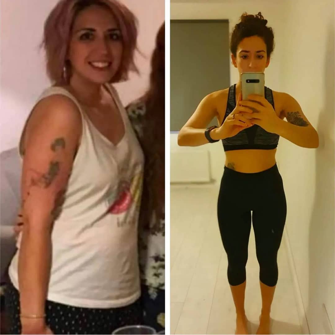 Roz Frazer before and after images | Sports + Fitness HUB | East Lothian