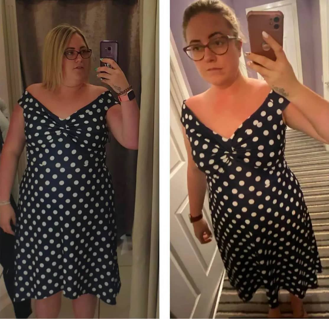 Lauren Vee before and after images | Sports + Fitness HUB | East Lothian